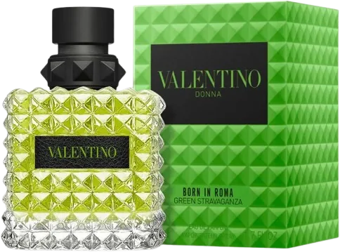 Valentino Donna Born in Roma Green Stravaganza